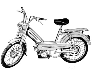 Moped PEUGEOT 103 L2